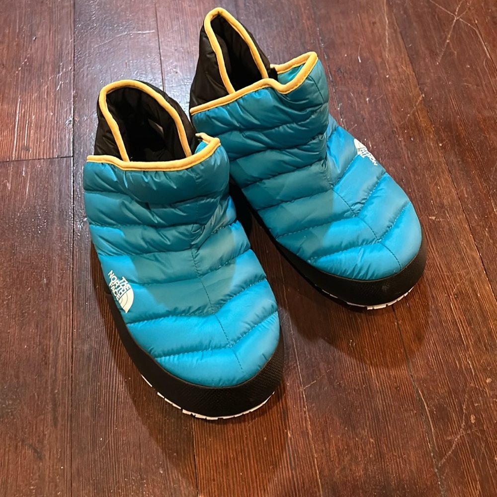 Cozy North Face slippers!